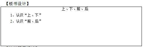 2018上半年小學數學教師資格證面試真題及答案：上、下、前、后板書設計